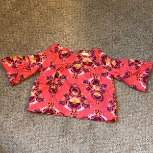 Adorable bell sleeve top